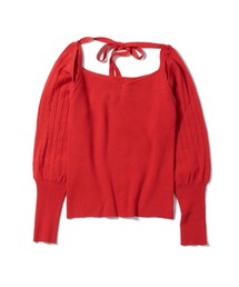 DRWCYS | スリットショルダーニットトップス(ニット/セーター)