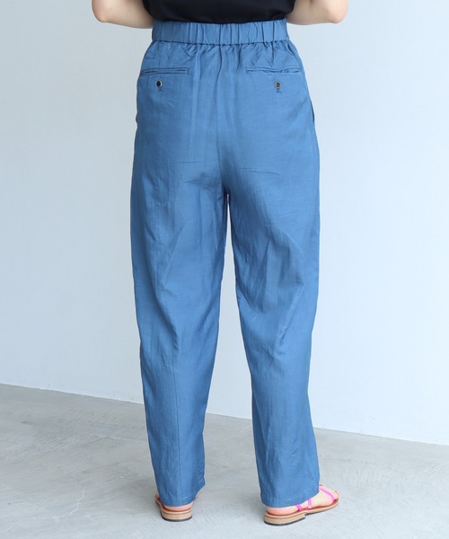 nitca（ニトカ）の「*◇C/CU/LIラチネバックシームパンツ（その他パンツ・レディース・グリーン/アイボリー/サックスブルー/ネイビー・FREE）」の7枚目の写真