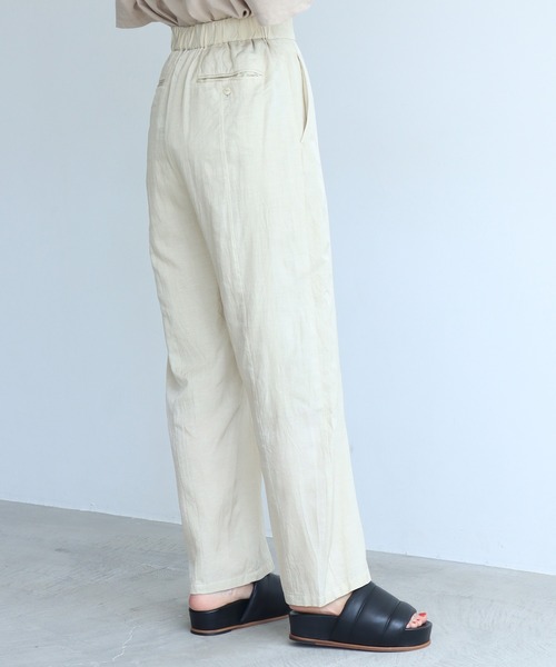 nitca（ニトカ）の「*◇C/CU/LIラチネバックシームパンツ（その他パンツ・レディース・グリーン/アイボリー/サックスブルー/ネイビー・FREE）」の17枚目の写真