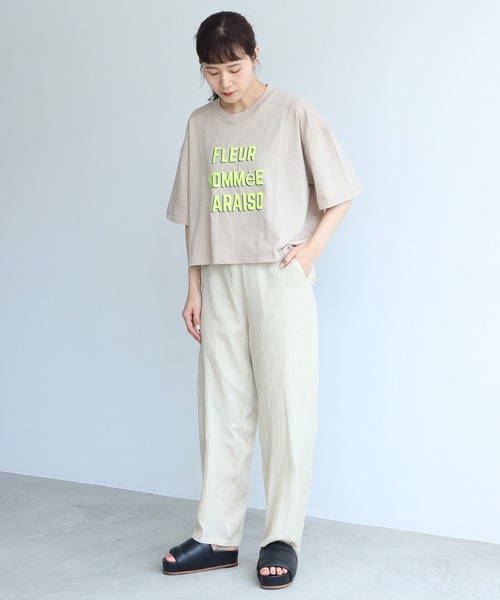 nitca（ニトカ）の「*◇C/CU/LIラチネバックシームパンツ（その他パンツ・レディース・グリーン/アイボリー/サックスブルー/ネイビー・FREE）」の19枚目の写真