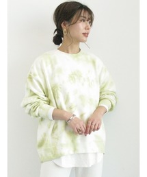 Sugar spoon | ・SUGAR SPOON タイダイウラケプルオーバー＊(スウェット)