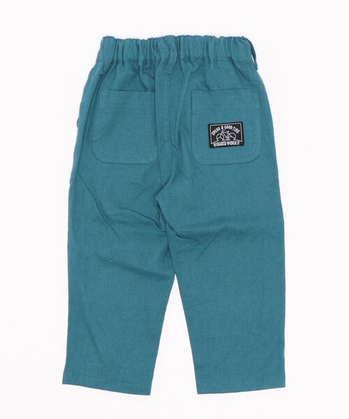 RUGGEDWORKS（ラゲッドワークス）の「【夏でも履ける涼しい♪】麻レーヨンロングパンツ（その他パンツ・キッズ・アイボリー/ブルー系その他・110/140/90/130/100/120/150）」の3枚目の写真