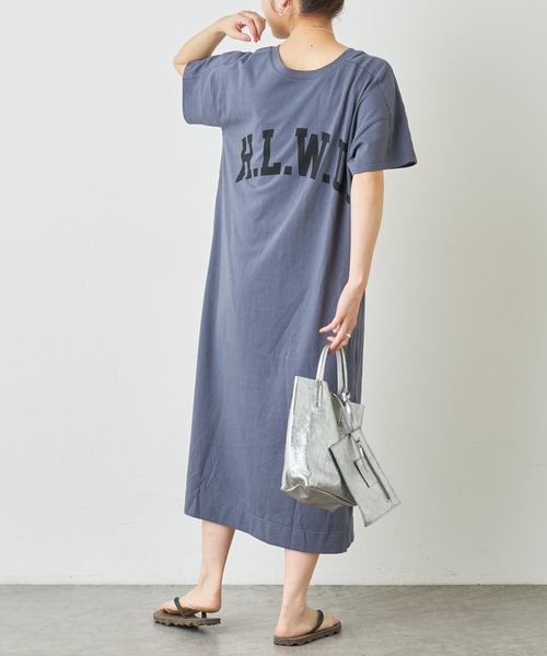 Omekashi(オメカシ)の「Marlon Firenze スエード / レザーミニバッグ(トートバッグ・レディース・モカ/サックスブルー/シルバー・ONE SIZE)」の17枚目の写真