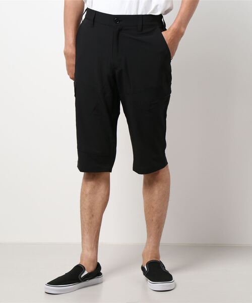 STYLEBLOCK（スタイルブロック）の「ポリリップストレッチカーゴショーツ（カーゴパンツ・メンズ・ブラック/グレー/カーキ・M/L）」の2枚目の写真