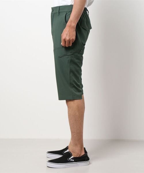 STYLEBLOCK（スタイルブロック）の「ポリリップストレッチカーゴショーツ（カーゴパンツ・メンズ・ブラック/グレー/カーキ・M/L）」の4枚目の写真