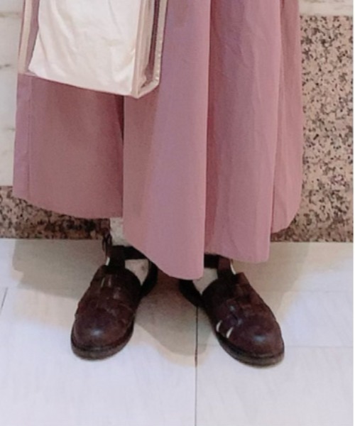 ehka sopo（エヘカソポ）の「グルカサンダル（サンダル・レディース・ブラウン/ベージュ/モカ・MEDIUM/LARGE）」の2枚目の写真