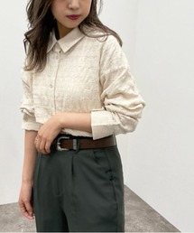 クシュクシュクロスBIGシャツ【ZOZOTOWN限定アイテム】