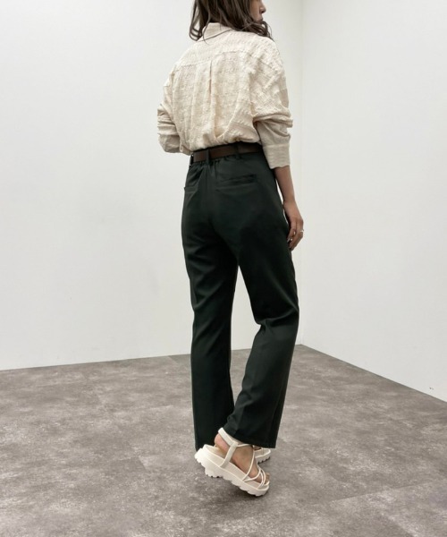 apres jour mignon（アプレジュールミニョン）の「クシュクシュクロスＢＩＧシャツ【ZOZOTOWN限定アイテム】（シャツ/ブラウス・レディース・アイボリー/ベージュ/ブラック・X-LARGE/フリー）」の21枚目の写真