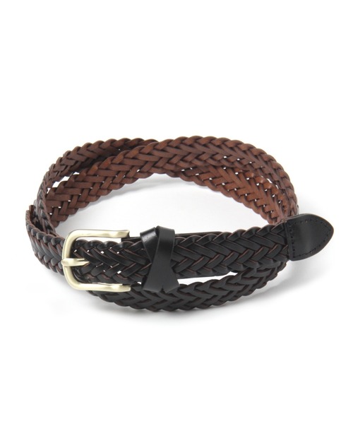 GLOBAL WORK（グローバルワーク）の「メッシュベルト/937168（ベルト・レディース・ブラック/ブラウン/オフホワイト/ブラウン系その他・FREE）」の2枚目の写真