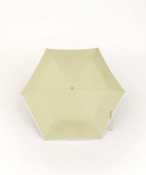 Afternoon Tea（アフタヌーンティー）の「プチフラワーレース晴雨兼用折りたたみ傘 日傘（折りたたみ傘・レディース・ブラック/ネイビー/イエロー・ONE SIZE）」の17枚目の写真