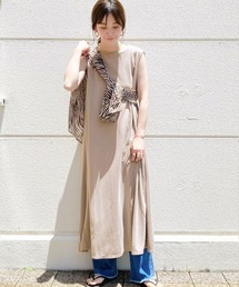 Simplicite | サンドウォッシュロングワンピース◆(ワンピース)