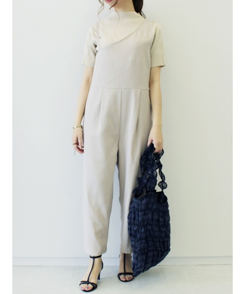 Te chichi（テチチ）の「アシメサロペットパンツ（サロペット