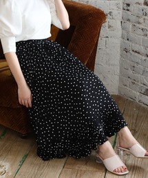 【Web限定】切替プリーツスカート