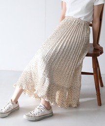 【Web限定】切替プリーツスカート