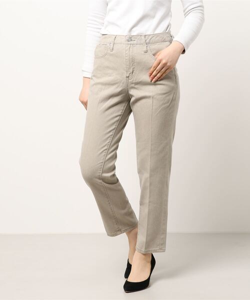 coca(coca)(コカ)の「テーパードカラーデニムパンツ(デニムパンツ・レディース・ライトグレー/グレー系その他・M/L)」の19枚目の写真