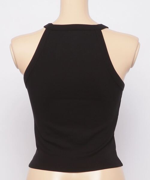 Figments（フィグメンツ）の「ホルターネックキャミソール（キャミソール・レディース・ホワイト/ブラック・FREE）」の9枚目の写真