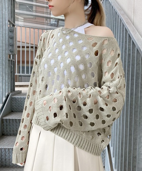 Figments（フィグメンツ）の「ホルターネックキャミソール（キャミソール・レディース・ホワイト/ブラック・FREE）」の2枚目の写真