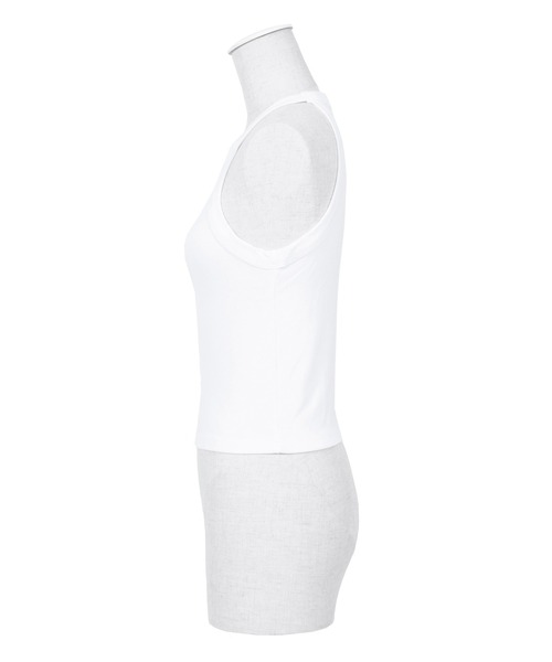 Figments（フィグメンツ）の「ホルターネックキャミソール（キャミソール・レディース・ホワイト/ブラック・FREE）」の5枚目の写真