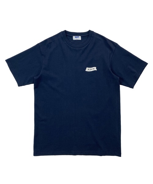 PARKS TOKYO SELECT（パークストウキョウセレクト）の「<AWM>オーロラ FLAG   半袖Tシャツ（Tシャツ/カットソー・メンズ・ブラック/ネイビー系/ブラウン/ホワイト/オフホワイト/ベージュ・LARGE/MEDIUM）」の2枚目の写真