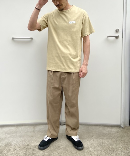 PARKS TOKYO SELECT（パークストウキョウセレクト）の「<AWM>オーロラ FLAG   半袖Tシャツ（Tシャツ/カットソー・メンズ・ブラック/ネイビー系/ブラウン/ホワイト/オフホワイト/ベージュ・LARGE/MEDIUM）」の16枚目の写真