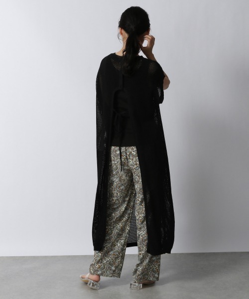 LOWRYS FARM(ローリーズファーム)の「メッシュニットワンピースSS 952206(ワンピース・レディース・グリーン/ブラック/アイボリー・FREE)」の11枚目の写真