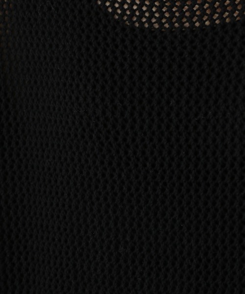 LOWRYS FARM(ローリーズファーム)の「メッシュニットワンピースSS 952206(ワンピース・レディース・グリーン/ブラック/アイボリー・FREE)」の10枚目の写真