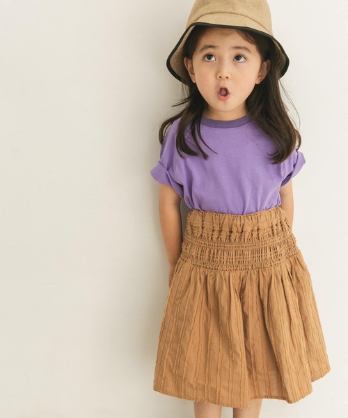 URBAN RESEARCH DOORS（アーバンリサーチドアーズ）の「カラーTシャツ(KIDS)（Tシャツ/カットソー・キッズ・パープル/ブルー系その他/オレンジ・90/105/120/135）」の4枚目の写真