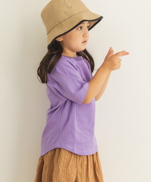 URBAN RESEARCH DOORS（アーバンリサーチドアーズ）の「カラーTシャツ(KIDS)（Tシャツ/カットソー・キッズ・パープル/ブルー系その他/オレンジ・90/105/120/135）」の7枚目の写真