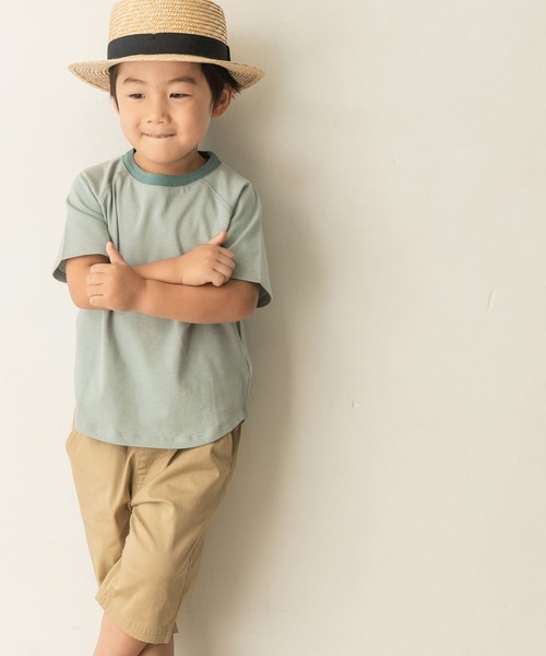 URBAN RESEARCH DOORS（アーバンリサーチドアーズ）の「カラーTシャツ(KIDS)（Tシャツ/カットソー・キッズ・パープル/ブルー系その他/オレンジ・90/105/120/135）」の11枚目の写真