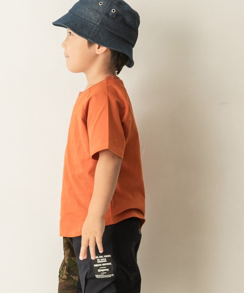 URBAN RESEARCH DOORS（アーバンリサーチドアーズ）の「カラーTシャツ(KIDS)（Tシャツ/カットソー・キッズ・パープル/ブルー系その他/オレンジ・90/105/120/135）」の16枚目の写真