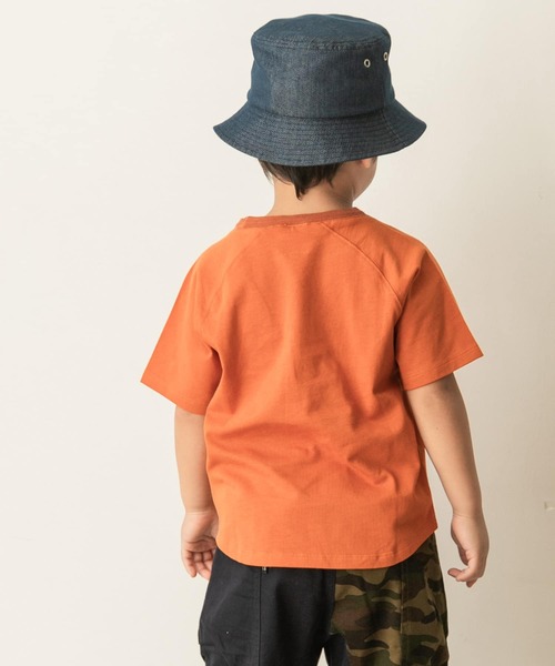 URBAN RESEARCH DOORS（アーバンリサーチドアーズ）の「カラーTシャツ(KIDS)（Tシャツ/カットソー・キッズ・パープル/ブルー系その他/オレンジ・90/105/120/135）」の17枚目の写真
