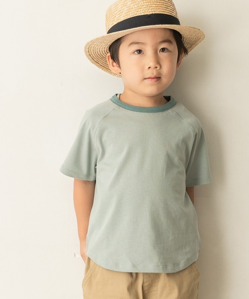 URBAN RESEARCH DOORS（アーバンリサーチドアーズ）の「カラーTシャツ(KIDS)（Tシャツ/カットソー・キッズ・パープル/ブルー系その他/オレンジ・90/105/120/135）」の2枚目の写真