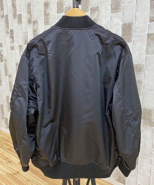 DIESEL（ディーゼル）の「Wzip ルーズシルエット MA-1 ボンバー