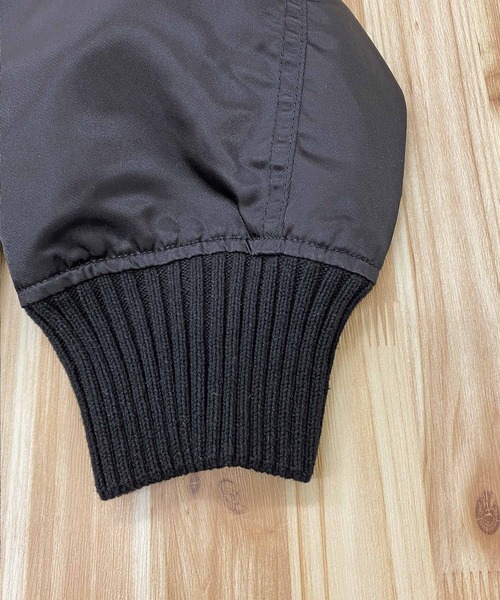 DIESEL（ディーゼル）の「Wzip ルーズシルエット MA-1 ボンバージャケット「R-KRISTA」（MA-1・レディース・ブラック・XXS/S/M）」の9枚目の写真