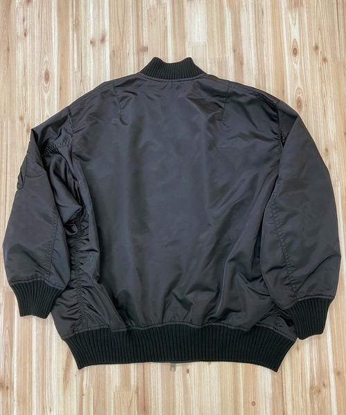 DIESEL（ディーゼル）の「Wzip ルーズシルエット MA-1 ボンバー