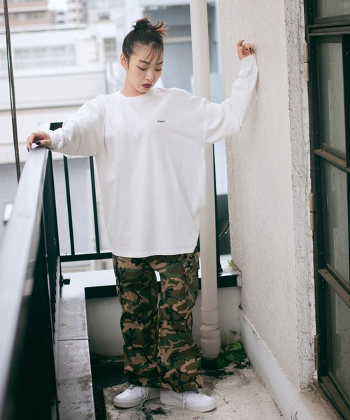 送料無料 新品未開封 FACT GIRL LongsleeveTee XL X-girl tシャツ MESSAGE AND FACE L/S TEE レディース