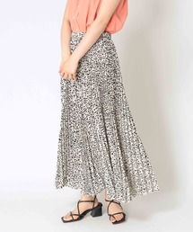 Jines | プリントプリーツ/ガウチョパンツ(その他パンツ)