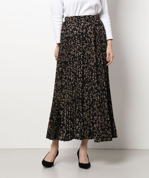 Jines(ジネス)の「プリントプリーツ/ガウチョパンツ(その他パンツ・レディース・キャメル/ホワイト系1/ブラック/ホワイト系2/ブラック系1・FREE)」の5枚目の写真