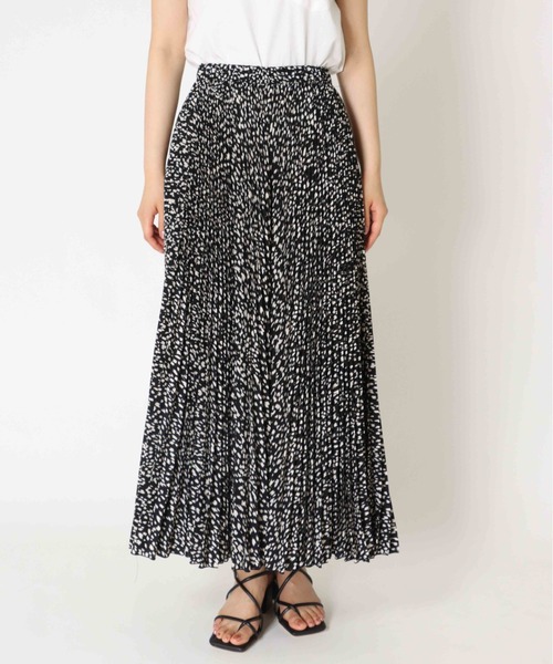 Jines(ジネス)の「プリントプリーツ/ガウチョパンツ(その他パンツ・レディース・キャメル/ホワイト系1/ブラック/ホワイト系2/ブラック系1・FREE)」の20枚目の写真