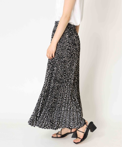 Jines(ジネス)の「プリントプリーツ/ガウチョパンツ(その他パンツ・レディース・キャメル/ホワイト系1/ブラック/ホワイト系2/ブラック系1・FREE)」の21枚目の写真