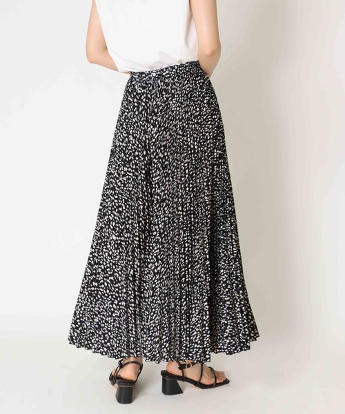 Jines(ジネス)の「プリントプリーツ/ガウチョパンツ(その他パンツ・レディース・キャメル/ホワイト系1/ブラック/ホワイト系2/ブラック系1・FREE)」の22枚目の写真