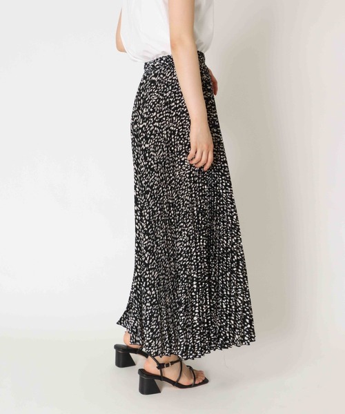 Jines(ジネス)の「プリントプリーツ/ガウチョパンツ(その他パンツ・レディース・キャメル/ホワイト系1/ブラック/ホワイト系2/ブラック系1・FREE)」の18枚目の写真