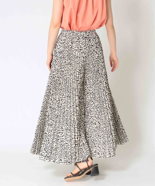 Jines(ジネス)の「プリントプリーツ/ガウチョパンツ(その他パンツ・レディース・キャメル/ホワイト系1/ブラック/ホワイト系2/ブラック系1・FREE)」の14枚目の写真