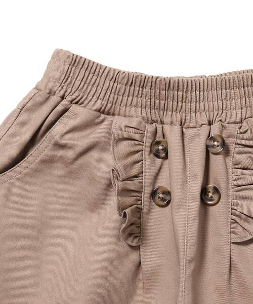 SHOO・LA・RUE（シューラルー）の「◆【90-140cm】スカラップショートパンツ（その他パンツ・キッズ・ベージュ/ネイビー/ピンク系・13/09/11/12/14/10）」の8枚目の写真