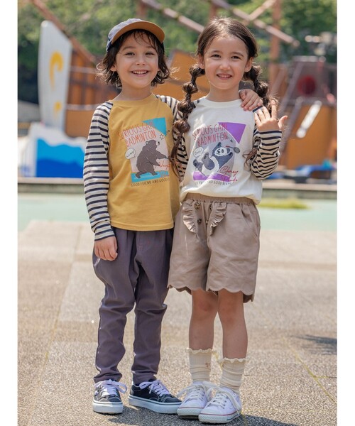 SHOO・LA・RUE（シューラルー）の「◆【90-140cm】スカラップショートパンツ（その他パンツ・キッズ・ベージュ/ネイビー/ピンク系・13/09/11/12/14/10）」の18枚目の写真