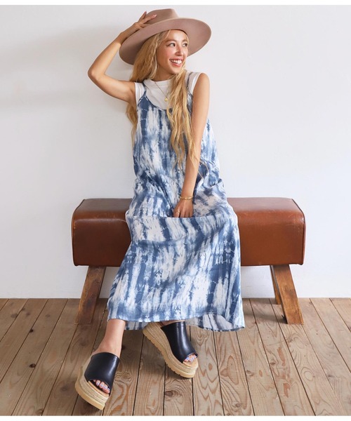 セール タイダイロングキャミワンピース ワンピース Anap Mimpi アナップミンピ のファッション通販 Zozotown
