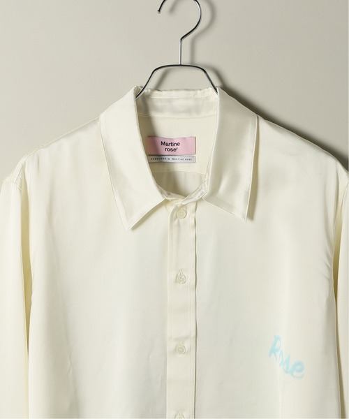 MARTINE ROSE（マーティンローズ）の「【Martine Rose / マーティン ローズ】BONBON SHIRT（シャツ/ブラウス・メンズ・アイボリー・SMALL/MEDIUM）」の3枚目の写真