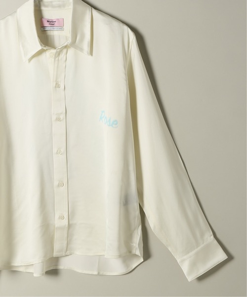 MARTINE ROSE（マーティンローズ）の「【Martine Rose / マーティン ローズ】BONBON SHIRT（シャツ/ブラウス・メンズ・アイボリー・SMALL/MEDIUM）」の6枚目の写真