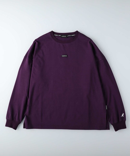 KANGOL(カンゴール)の「【KANGOL】ビッグバックロゴロンT(Tシャツ/カットソー・レディース・ブラック/パープル/ホワイト・L/M)」の11枚目の写真
