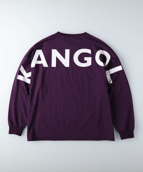 KANGOL(カンゴール)の「【KANGOL】ビッグバックロゴロンT(Tシャツ/カットソー・レディース・ブラック/パープル/ホワイト・L/M)」の12枚目の写真